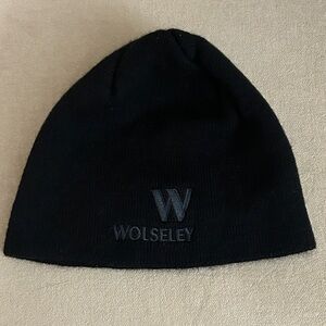 Wolseley Black Beanie Winter Hat